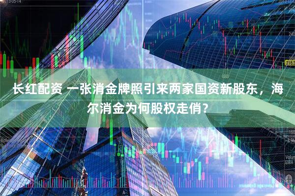 长红配资 一张消金牌照引来两家国资新股东，海尔消金为何股权走俏？