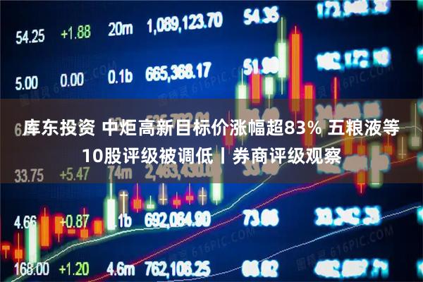 库东投资 中炬高新目标价涨幅超83% 五粮液等10股评级被调低丨券商评级观察